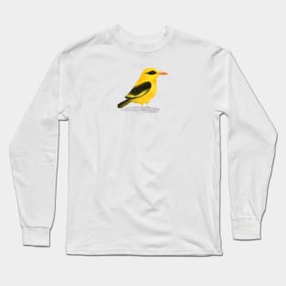 Golden Oriole Bird Long Sleeve T-Shirt